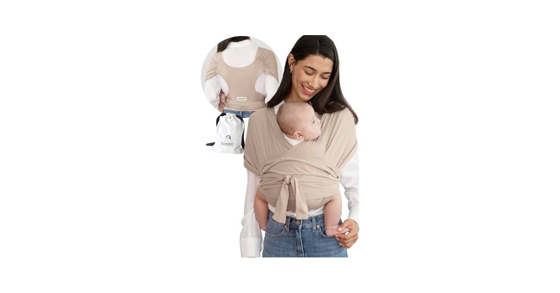 KONNY BABY CARRIER FLEX M-4XL コニー Amazon.com: Konny Baby Carrier Flex AirMesh with Head